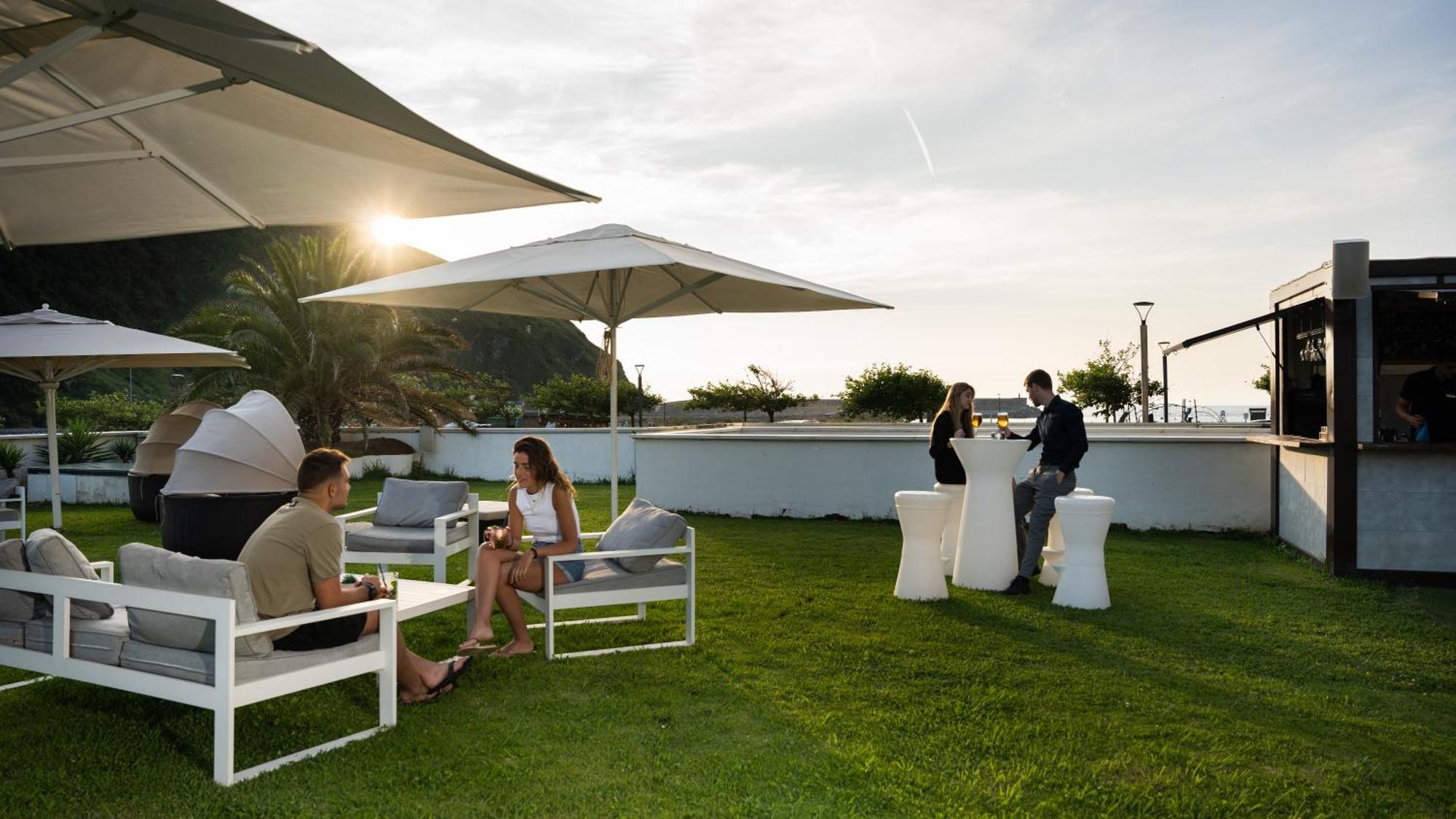 Hotel & Thalasso Villa Antilla - Habitaciones Con Terraza - Thalasso Incluida Orio Exteriör bild